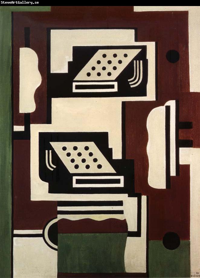 Fernard Leger Composition aux Deux Machines a Ecrire